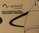 Episode ECS-800-PND6-WHT Pendant Speaker With 6" Woofer And Gripple Kit White. Fixed Price $499.00.