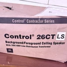 Jbl Control 26CT Ls Ceiling Speaker With Transformer. Fixed Price $179.00.