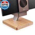 Benq Speaker Stand - Cherry Wood Base For Trevolo/trevolo 2. Fixed Price $67.67.