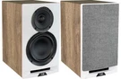 Elac UBR62-W 6-1/2 Uni-fi Reference Bookshelf Speakers White With Oak (pair). Fixed Price $1198.99.