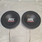 Mtx 12" Subwoofer Speakers TNE212D *read. Fixed Price $94.99.