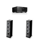 Focal Bundle: 2X NO4 Black Floorstanding Speakers (FVESTIAN4BK) With 7.... Fixed Price $3909.99.