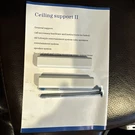 Used Genuine Bose White UB-20 Ceiling Mount Bracket Extensions Cube Speakers. Fixed Price $14.99.