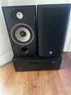 Rotel Integrated Amp And Focal Aria 906 Speakers. Fixed Price $2250.00.