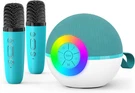 Mini Karaoke Machine Speaker For Kids Adults, Portable Bluetooth Microphone Song. Fixed Price $51.18.