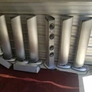 (4) Polk Audio RM8000T Speakers. Fixed Price $499.00.