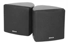 Cube By Rockville Pair Of 3.5" Black Home Theater Wall Speakers+swivel Brackets. Fixed Price $32.96.
