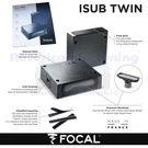 Focal Isub Twin Pair Compact Passive Subwoofers 2X200W. Fixed Price $362.50.