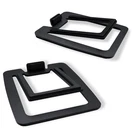 Sanyun SW601 15 Tilted Desk Speaker Stands For Compact 2''-3'' Computer Pc. Fixed Price $41.55.