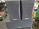 Kenwood KS-706HT Surround Pair Speakers & Center Lot/set Of 3. Fixed Price $79.99.
