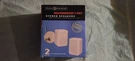 Studio Acoustics MS-80 Weatherproof 3 Way Stereo Speakers Pair. Fixed Price $30.00.