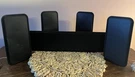 Philips CS-3565 Surround Sound Speaker System Center Fronts & Rears Tested!. Fixed Price $30.00.