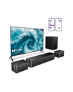 Ultimea 5.1 Sound Bar With Dolby Atmos, 410W Surround System For Tv, 3D.... Fixed Price $250.84.