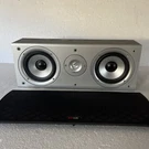 CS1 Center Channel Speaker - Black & Silver. Fixed Price $65.00.