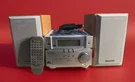 Panasonic SA-PM03 Cd Stereo System & 2 Way Speakers Remote Sounds Great! Tested!. Fixed Price $139.99.
