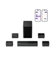 Ultimea 7.1 Surround Sound System Tv With Dolby Atmos, 460W Bar For.... Fixed Price $324.84.