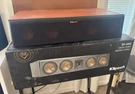Cherry Klipsch RP-440C Center Speaker. Fixed Price $350.00.