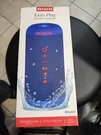 Aiwa Exos Play Wireless Portable Bluetooth Speaker (blue/red) IPX5 Waterproof. Fixed Price $54.99.