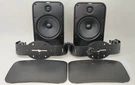 Sonance Mariner 66 6-1/2" 2-WAY Outdoor Surface Mount Speakers (pair) Black. Fixed Price $399.99.