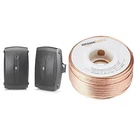 Yamaha Audio NS-AW150BL 2-WAY Indoor/outdoor Speakers Pair Black Wired. Fixed Price $217.75.