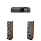 Focal Vestia NO4 3-WAY Floorstanding Speakers (dark Wood) With Naim Uniti Sta.... Fixed Price $6299.00.