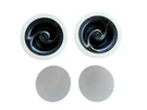 Aton Storm A60C 2 Way Ceiling Speakers White - Lot Of Two Working. Fixed Price $29.25.