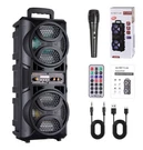 Dazone DV039 Bluetooth Led Speaker Dual 6.5" Subwoofers Microphone Remote. Fixed Price $179.99.