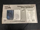 Tic ASP-120 White Architectural Outdoor Patio Speakers Open Box. Fixed Price $99.00.