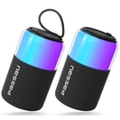 Passau Portable Bluetooth Speaker With Lights Show, 15W Loud Clear Sound, White. Fixed Price $52.62.