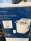Insignia NS-IMP26WH2 1.5 Lbs Portable Ice Maker White. Fixed Price $44.99.