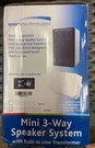 Speco Technologies DMS3TSW Mini 3-WAY All Weather Speaker System White. Fixed Price $45.00.