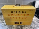 Optimus XTS-10 Double Cube Satellite/ Wall Speakers 30 Watts Swiveling Design. Fixed Price $26.99.