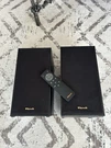 Klipsch Speakers R-41PM Bookshelf Pair Black Box Remote. Fixed Price $300.00.