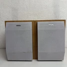 Philips FWB-MC50/17 Bookshelf Speakers 6 Ohm Pair Tested Light Wood Toned 10.5". Fixed Price $57.87.