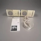 Bose Model 100 Surround Bookshelf Stereo Speakers Pair Compact Indoor/outdoor. Fixed Price $48.99.