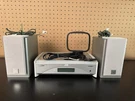 Jvc FS-SD5 Compact Stereo System W/ Speakers Tested Good No Remote. Fixed Price $125.00.
