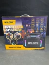 Wilody Speakers Bluetooth Wireless, 100W Loud Outdoor With Bass, IPX7. Fixed Price $55.99.