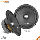 2X Prv Audio 8MR500-4 Bullet Car 8" Midrange Speakers Ohm 1000W Package. Fixed Price $119.82.