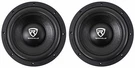(2) Rockville W10K6D2 V2 10" 4000 Watt Car Audio Subwoofers Dual 2-OHM Subs. Fixed Price $174.90.