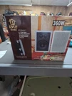 Pyle PDWR53BTBK Wall Mount Speaker System - Black. Fixed Price $65.00.