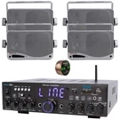 Pyle Bluetooth Multi-channel Home Receiver, 4X 3.5" 200W Speakers, Wire. Fixed Price $149.99.