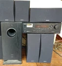 Onkyo 5.1 Home Theater System HT-660 Speakers Receiver Subwoofer & Sony, Tested. Fixed Price $225.00.