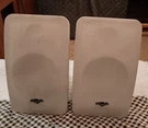 Polk Audio Bookshelf Speakers M1 Series Indoor Outdoor W/ Wall Mounts Tested. Fixed Price $50.00.