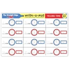 New! Melissa & Doug Telling Time Write-a-mat. Fixed Price $12.44.