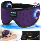 Bluetooth Sleep Mask With White Noise Headphones 3D Contoured Eye Cover. Fixed Price $40.99.
