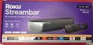 Roku Streambar 4K/HD/HDR Streaming Media Player - Black. Fixed Price $115.00.