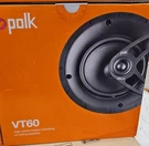 Polk Audio Vt- 60 6.5 Ceiling Speaker Surround Sound Home. Fixed Price $129.99.