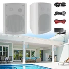 Herdio Outdoor Bluetooth Speakers Waterproof Wall Mount Patio Deck. Fixed Price $108.74.