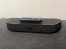 Roku Streambar 4K/HD/HDR Streaming Media Player & Premium Audio, All One. Fixed Price $100.00.