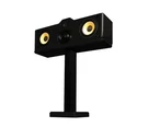 Induction Dynamics ST1-BG Black Gloss Stand For Bookshelf Center Speakers. Fixed Price $963.00.